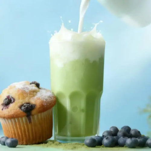 Blueberry Muffin Matcha - Large Size Dragon Girl Tea
