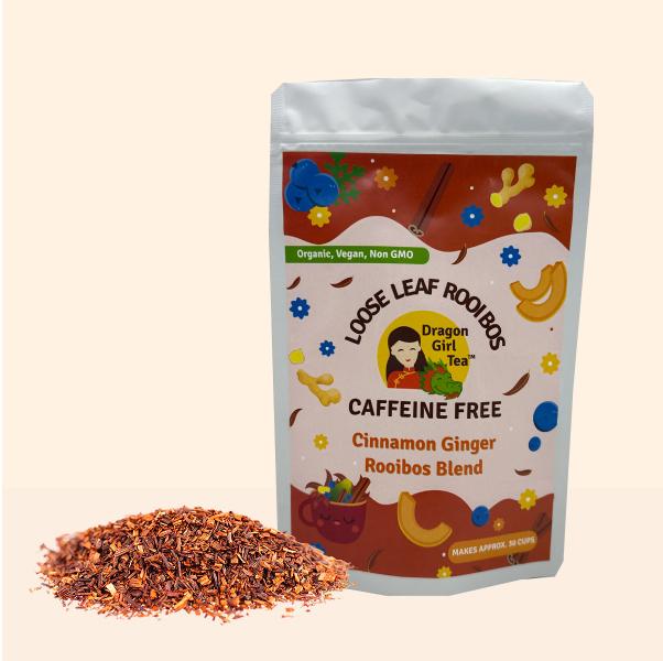 Cinnamon Ginger Rooibos - Loose Leaf - Caffeine Free 2025