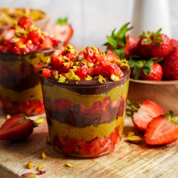 Vegan Strawberry Dubai Hot Chocolate (Organic)