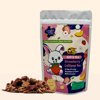 Strawberry Lollipop - Kid's Tea - Caffeine Free - Compostable Tea Bags