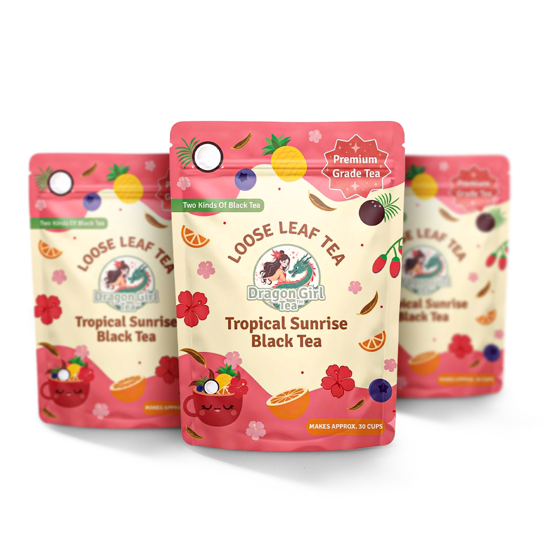 Loose Leaf Black Tea Dragon Girl Tea