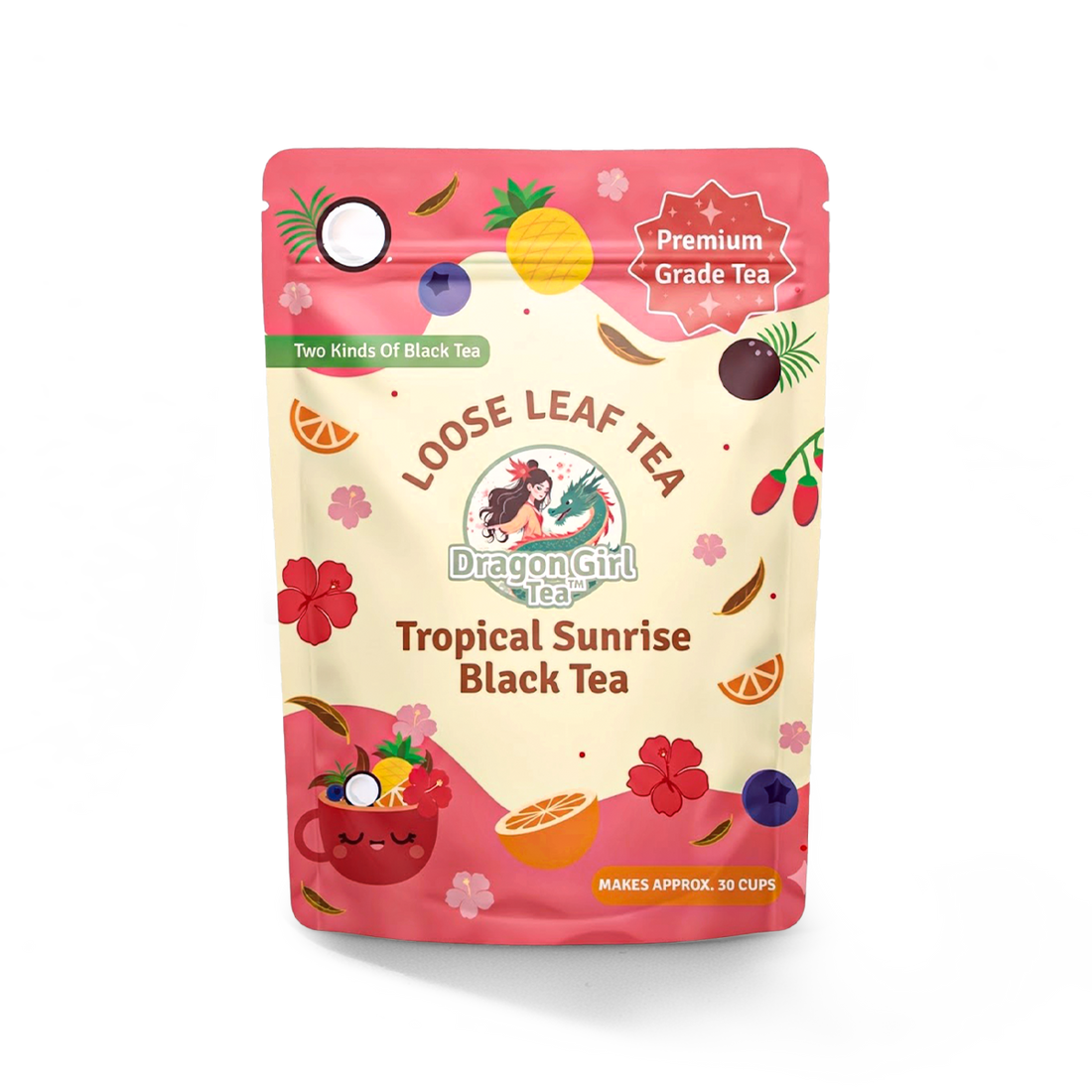 Loose Leaf Black Tea Dragon Girl Tea