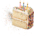 Vanilla Birthday Cake Matcha