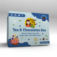 Tea and Chocolates Box w/ Winter Palace Tea
